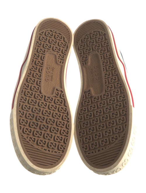 Gucci Web Accent Canvas Sneakers
