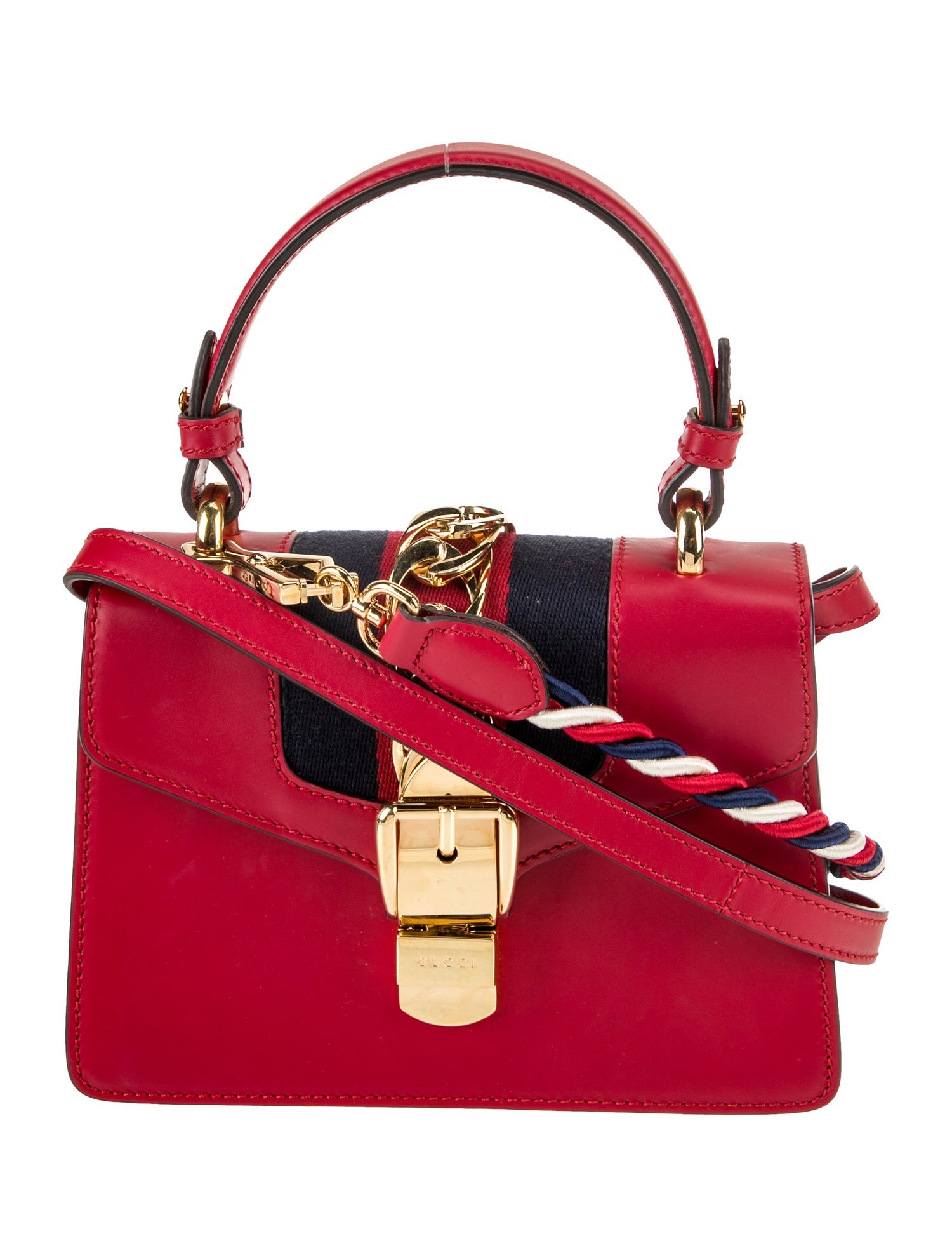 Gucci Leather Sylvie Mini