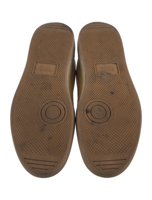 Gucci Suede Colorblock Pattern Sneakers