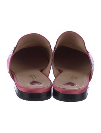 Gucci Satin Printed Mules