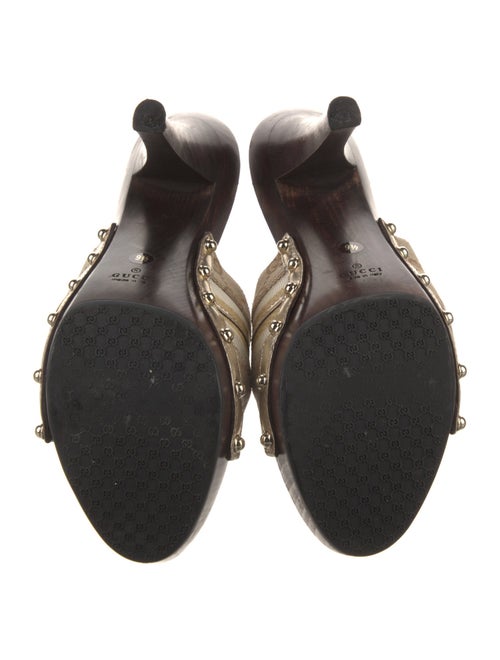 Gucci GG Canvas Canvas Slides