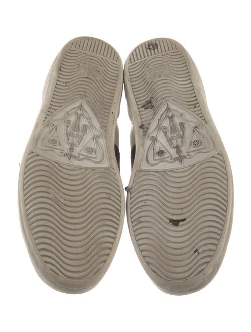 Gucci Sylvie Web Accent Leather Sneakers