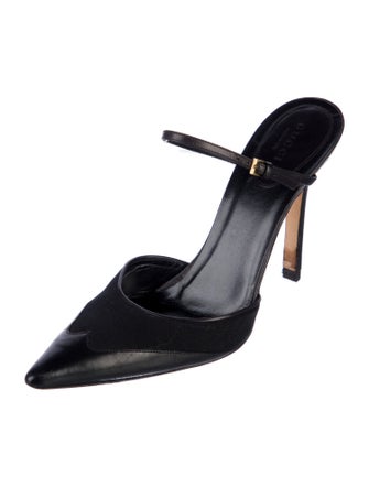 Gucci Leather Mules