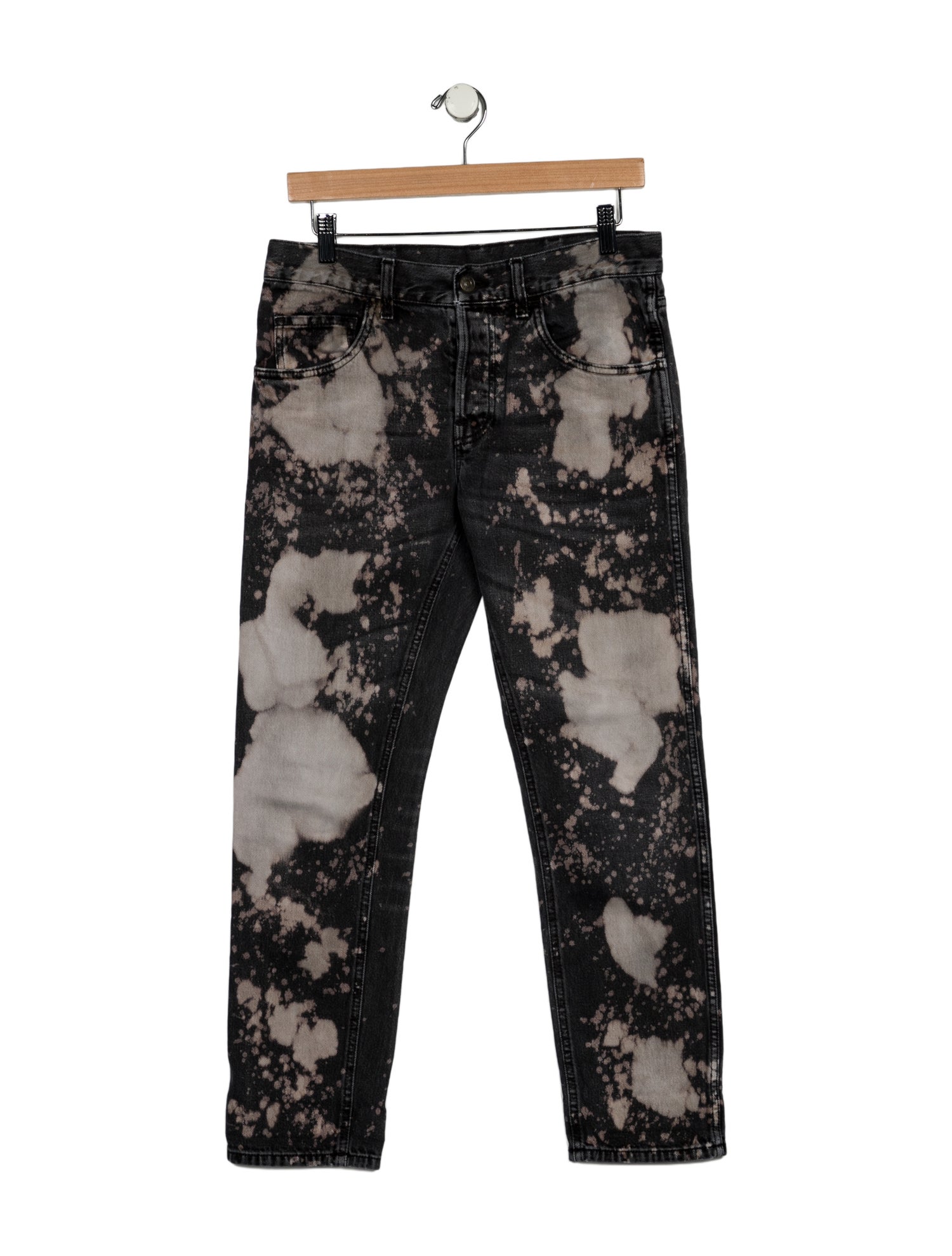 Gucci Mid-Rise Straight Leg Jeans