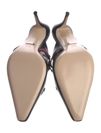 Gucci Horsebit Accent Leather Mules