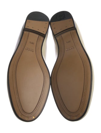 Gucci Horsebit Accent Leather Loafers
