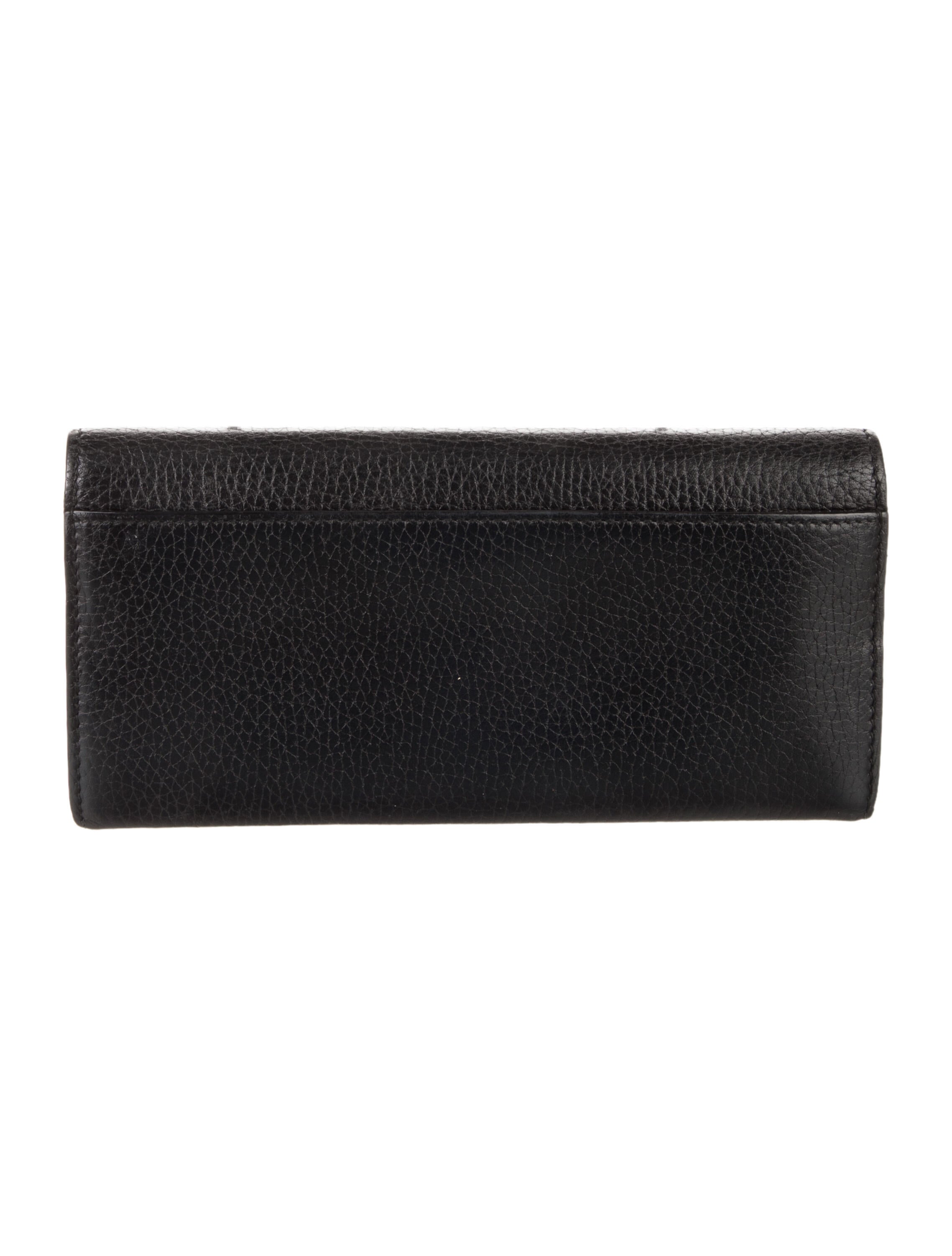Gucci Interlocking G Logo Leather Continental Wallet