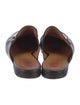 Gucci Horsebit Accent Leather Mules