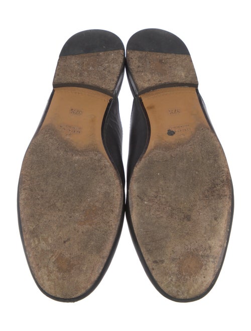 Gucci Horsebit Accent Leather Mules