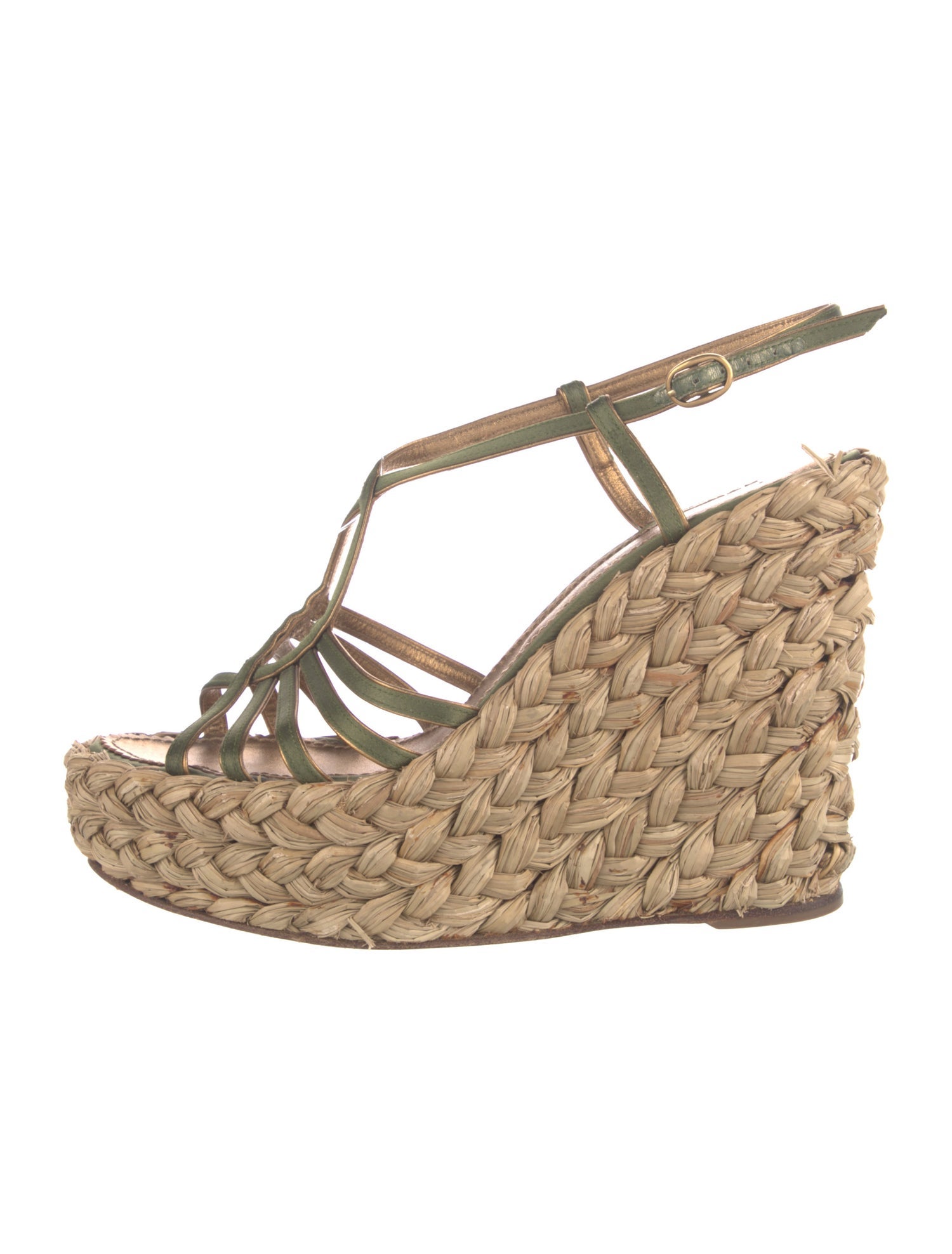 Gucci Raffia Espadrilles