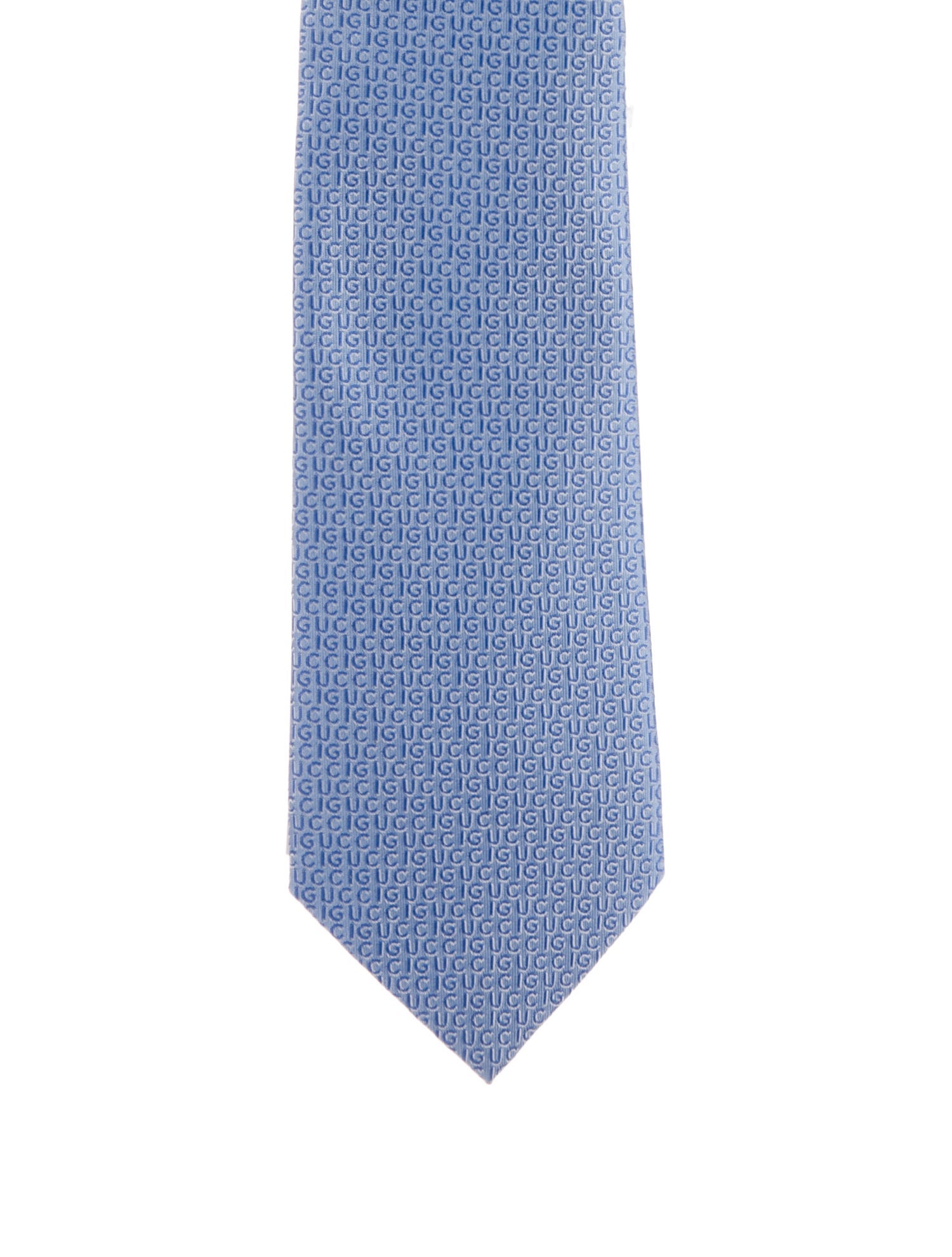 Gucci Pattern Print Silk Tie w/Tags