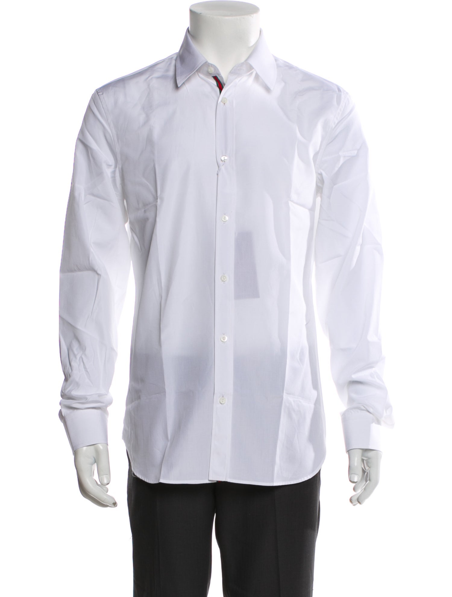 Gucci 2024 Web Accent Dress Shirt w/ Tags