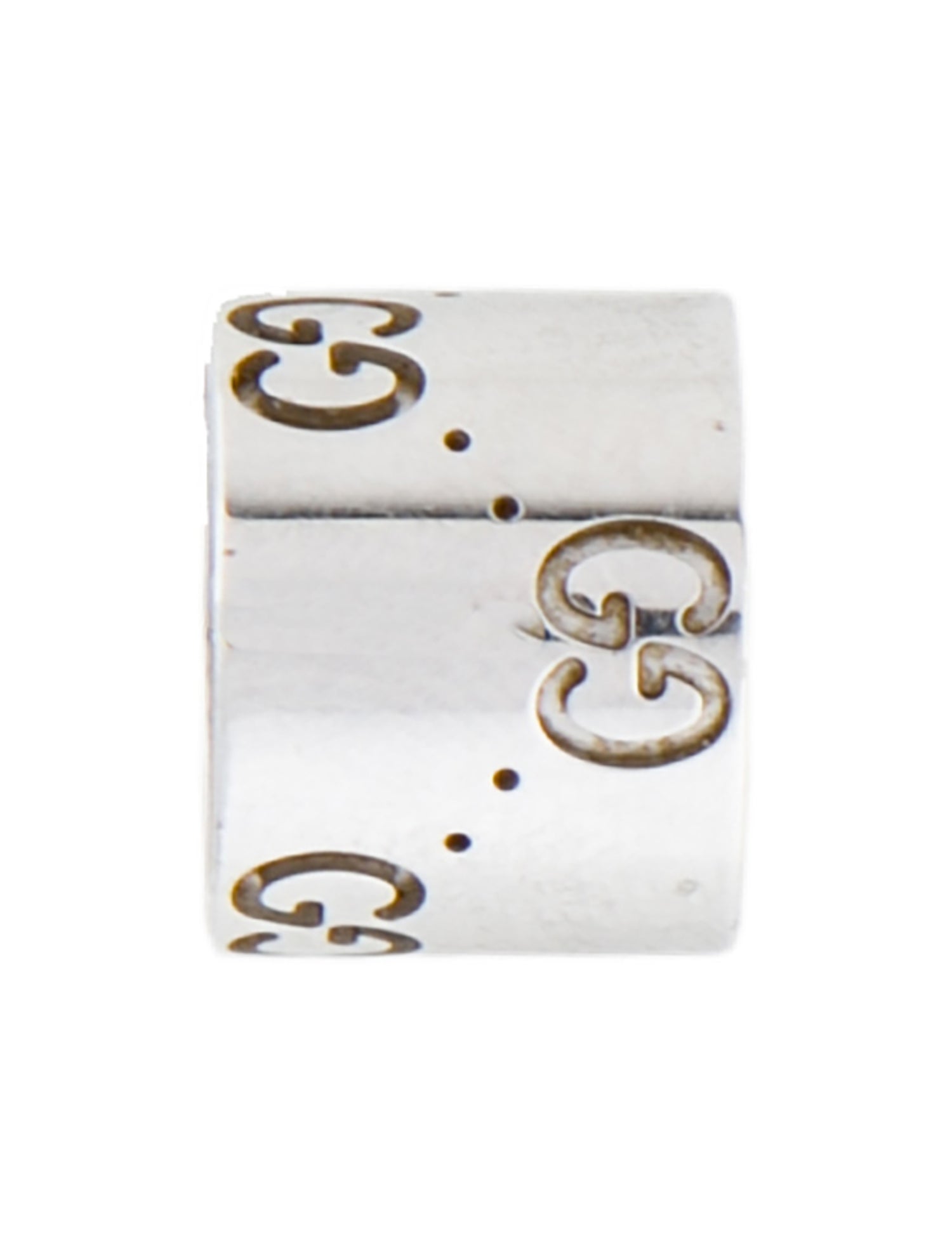 Gucci 18K Icon Twirl Slide Pendant