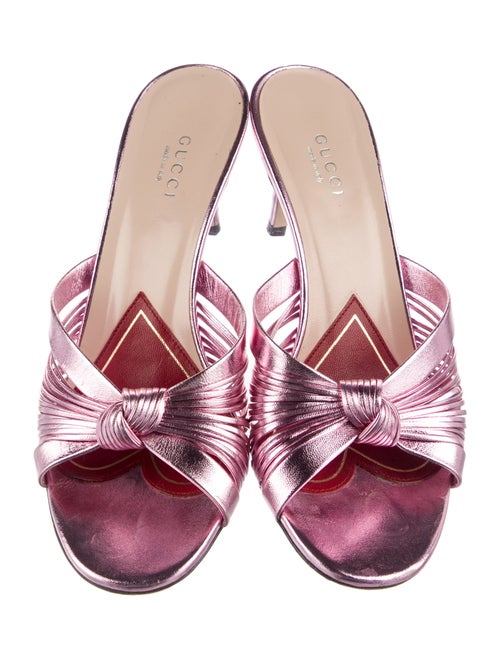 Gucci Leather Slides