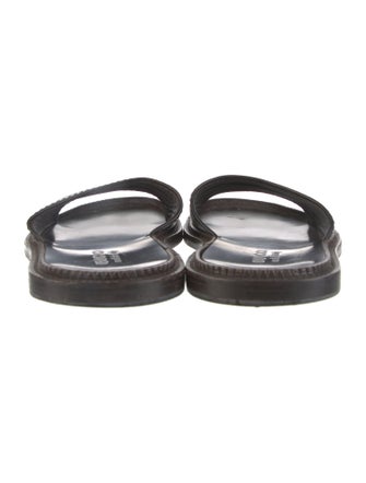 Gucci Hysteria Accent Leather Slides