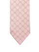 Gucci Pink Pattern Silk Tie
