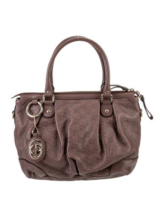Gucci Leather Top Handle Bag