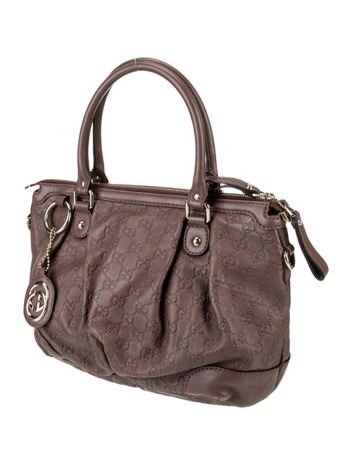Gucci Leather Top Handle Bag