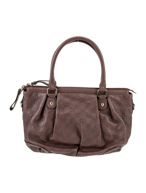 Gucci Leather Top Handle Bag