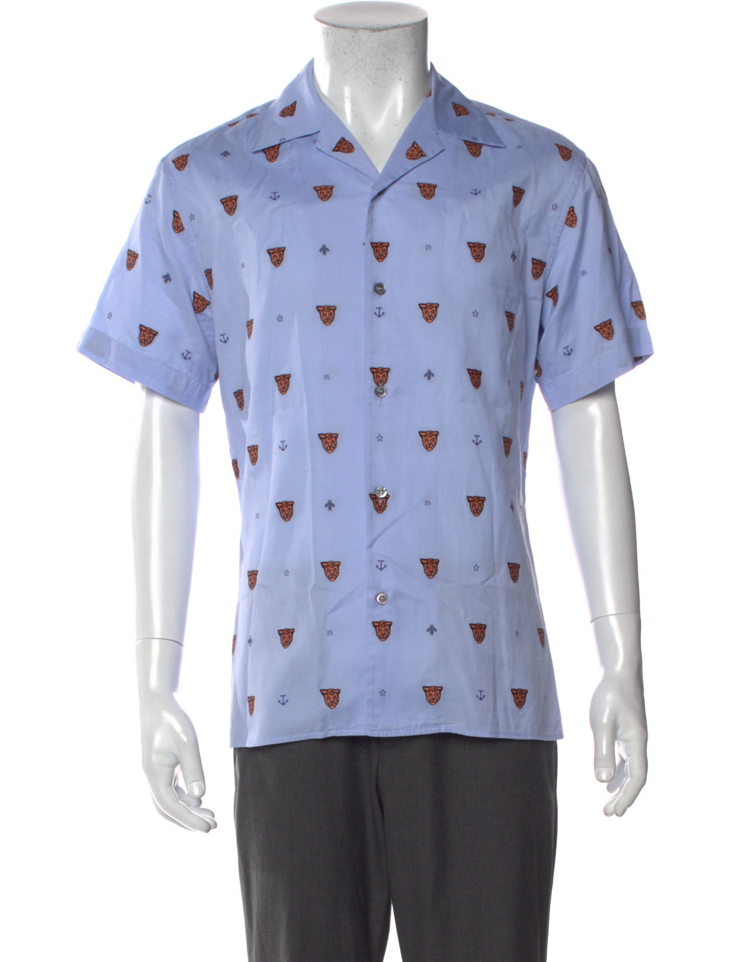 Gucci 2019 Bee Accent Shirt