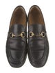 Gucci Horsebit Accent Leather Loafers