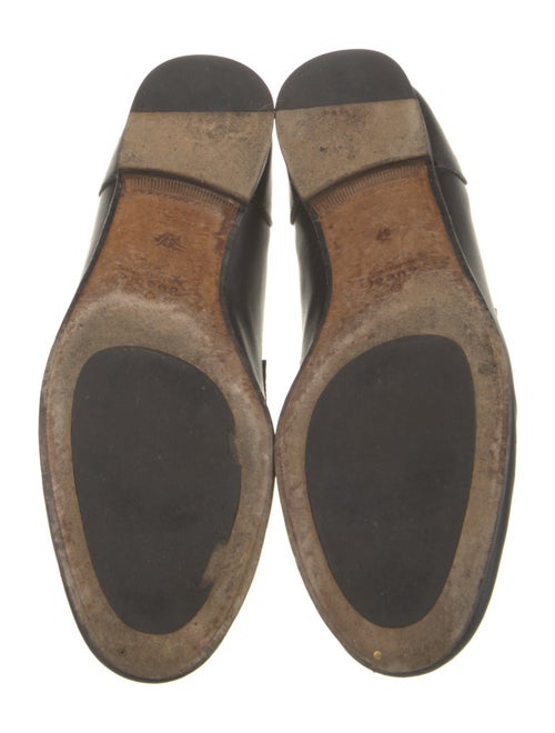 Gucci Horsebit Accent Leather Loafers