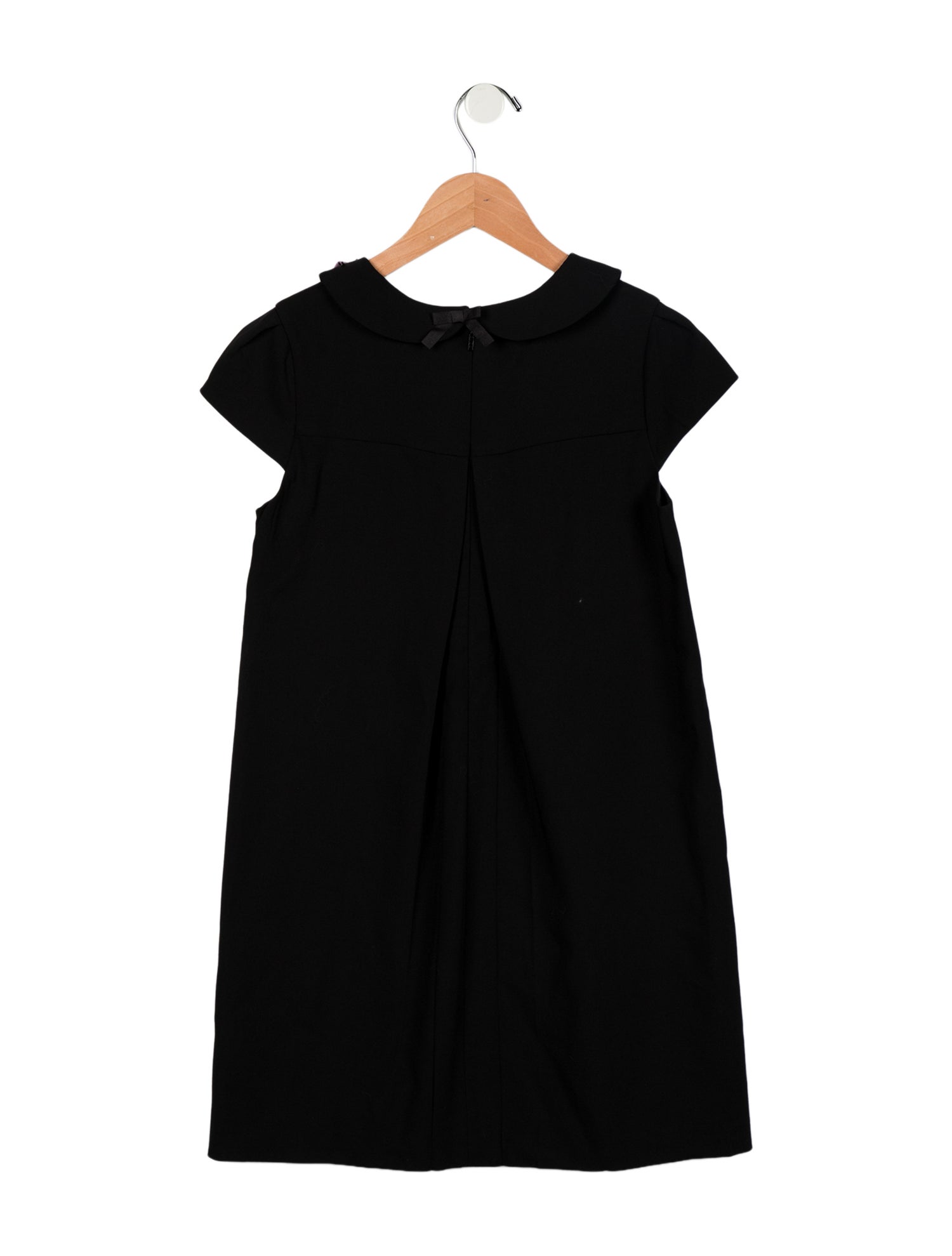 Gucci Girls' Solid Short Sleeve Dress