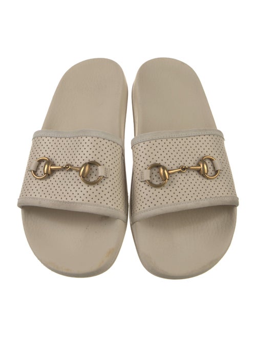 Gucci Leather Slides