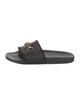 Gucci Horsebit Accent Leather Slides