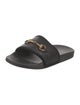 Gucci Horsebit Accent Leather Slides