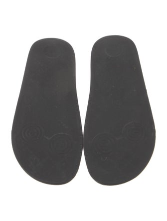 Gucci Horsebit Accent Leather Slides