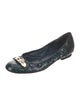 Gucci Horsebit Accent Patent Leather Flats