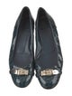 Gucci Horsebit Accent Patent Leather Flats