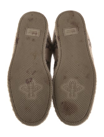 Gucci GG Logo Wool Espadrilles