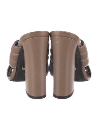 Gucci Leather Slides