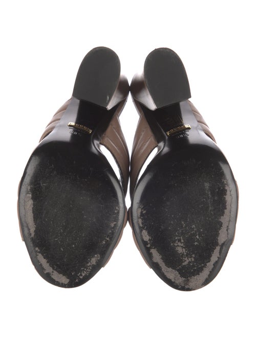 Gucci Leather Slides