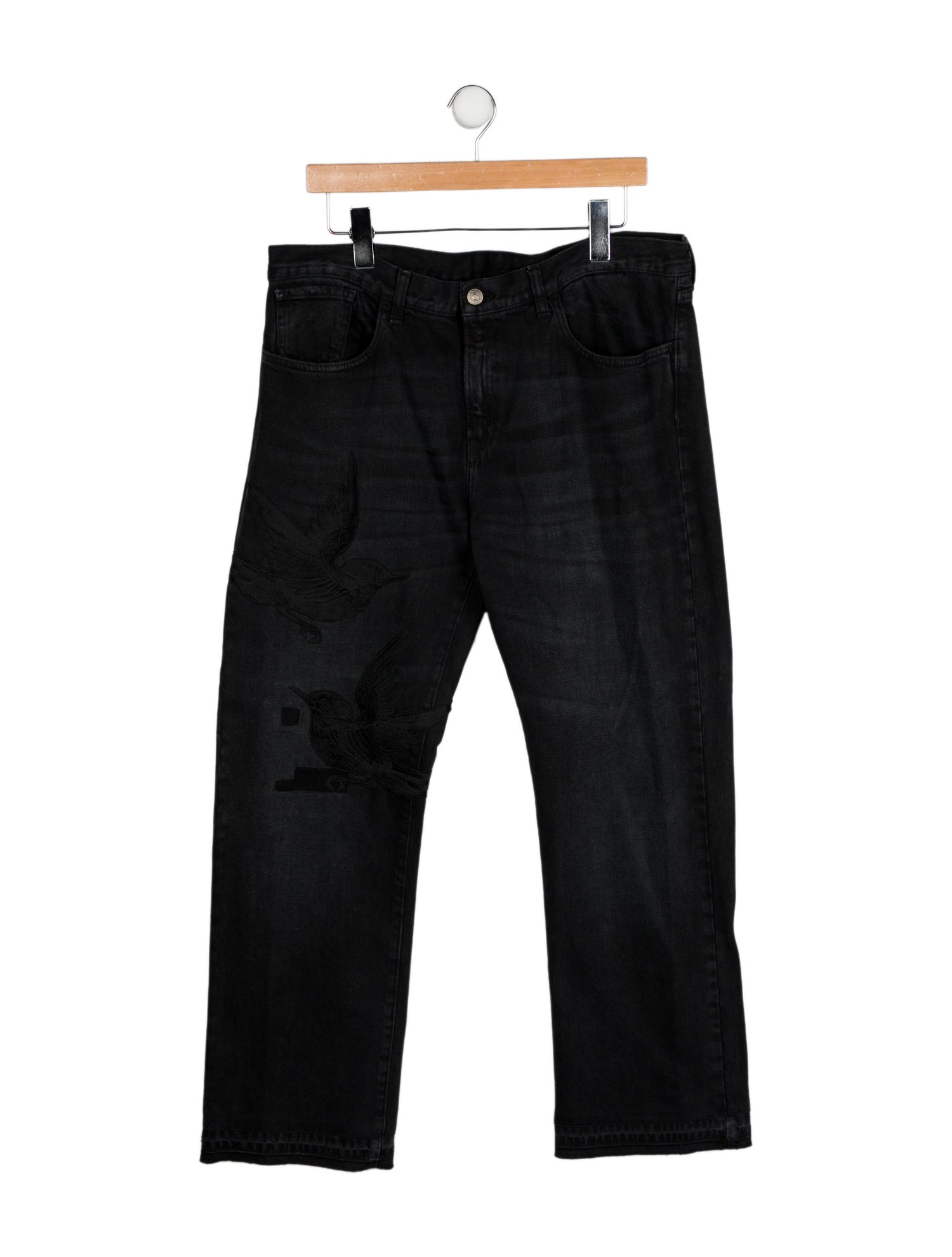 Gucci Interlocking G Logo Straight-Leg Jeans