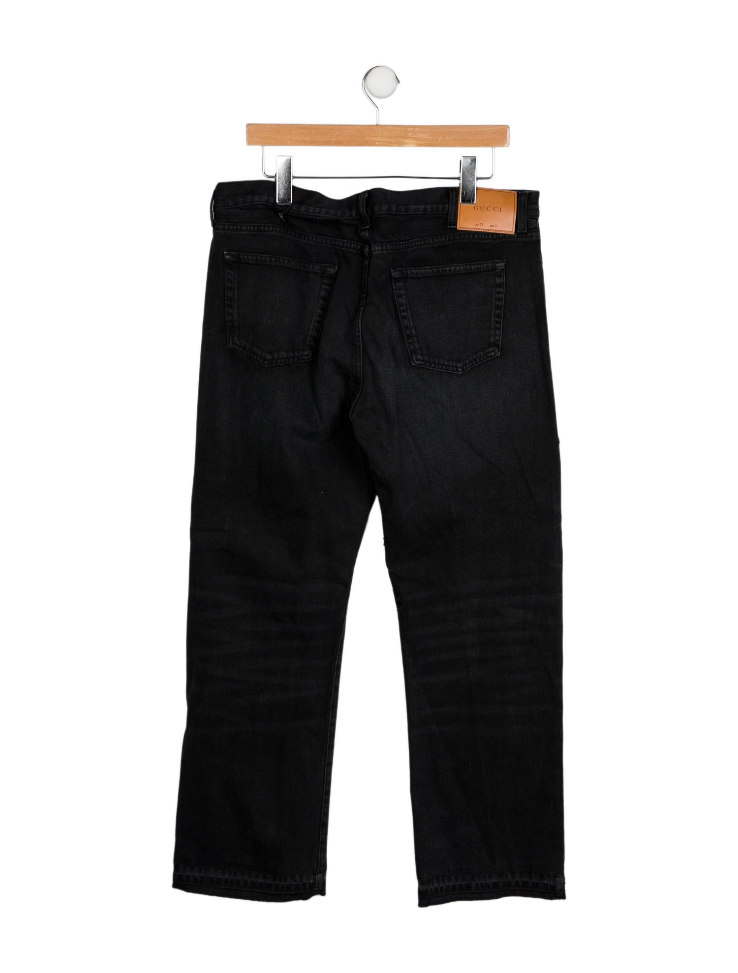 Gucci Interlocking G Logo Straight-Leg Jeans