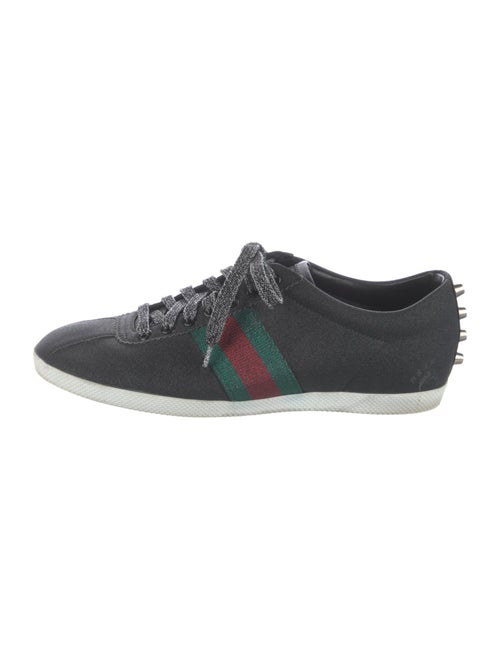 Gucci Web Accent Glitter Sneakers