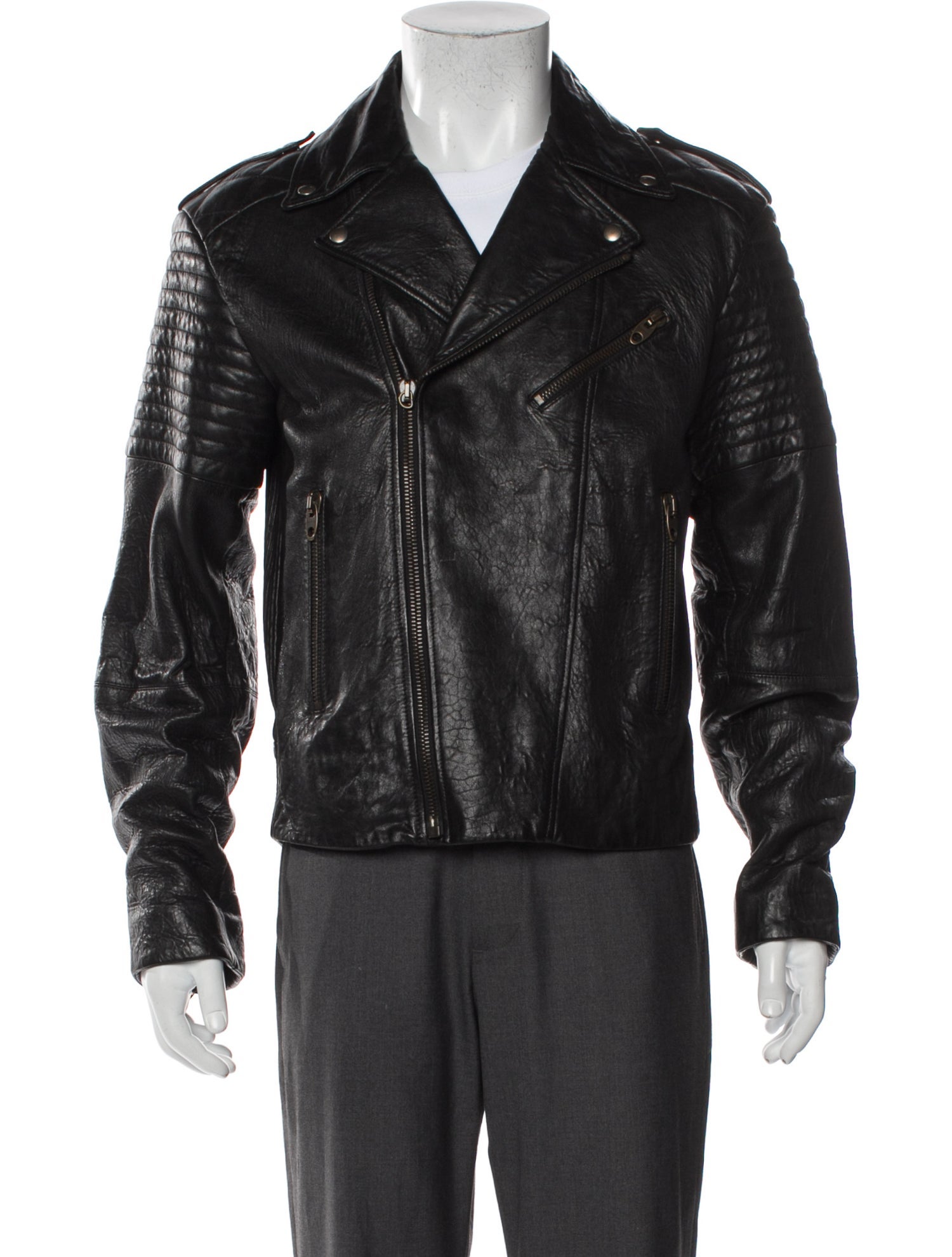 Gucci 2019 Lambskin Moto Jacket