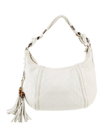 Gucci Hobos GG Signature Techno Horsebit Medium