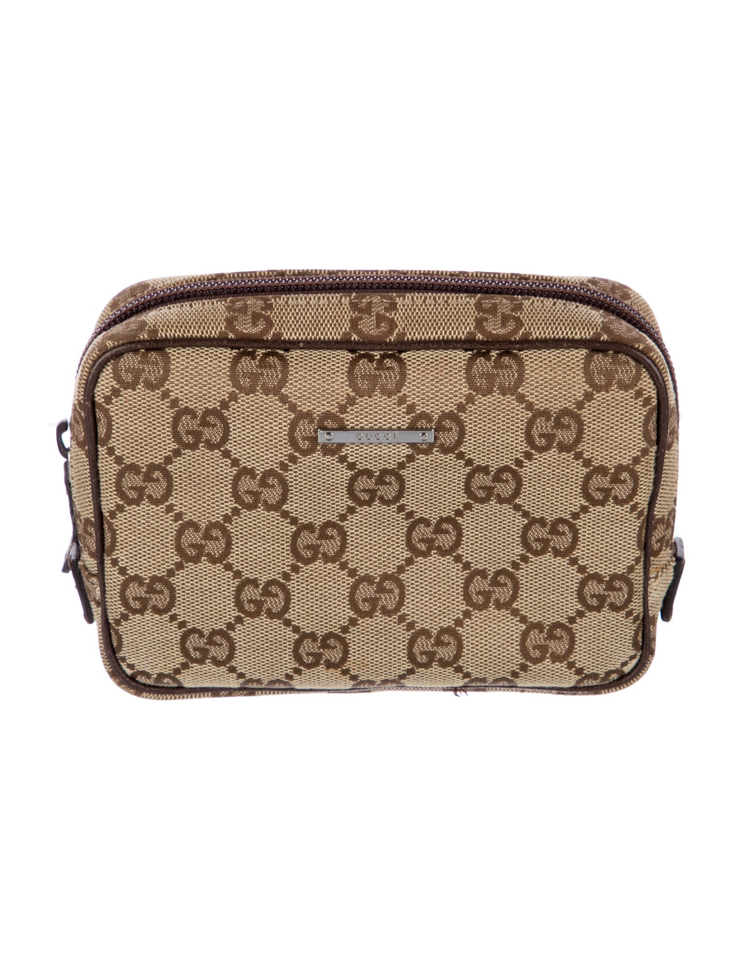 Gucci GG canvas Cosmetic Bag