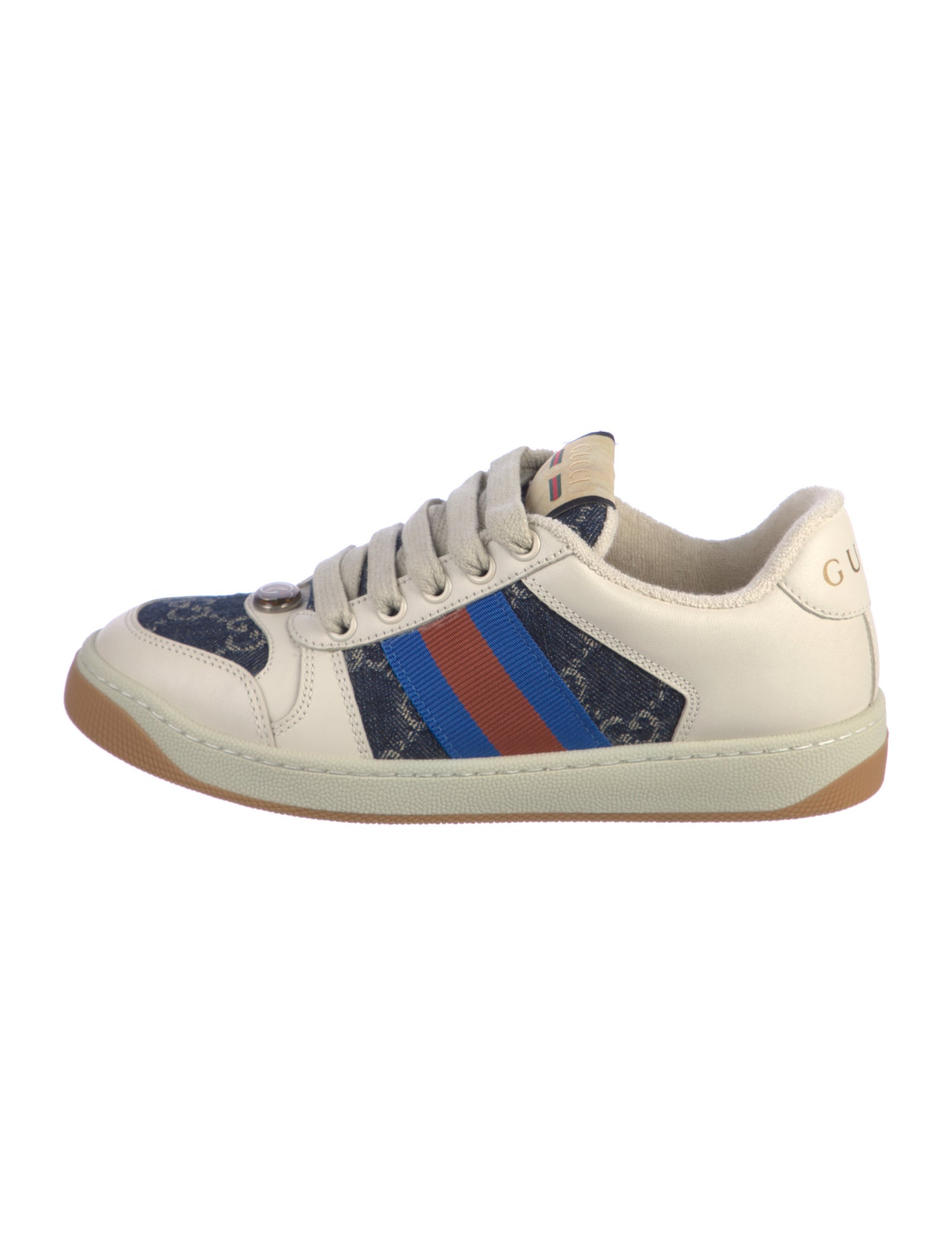 Gucci Colorblock Pattern Chunky Sneakers