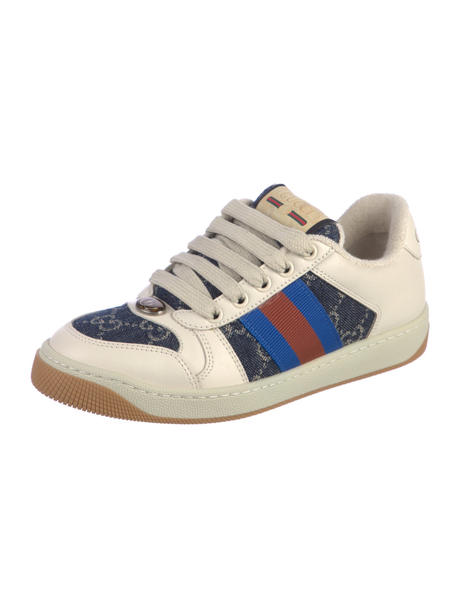 Gucci Colorblock Pattern Chunky Sneakers
