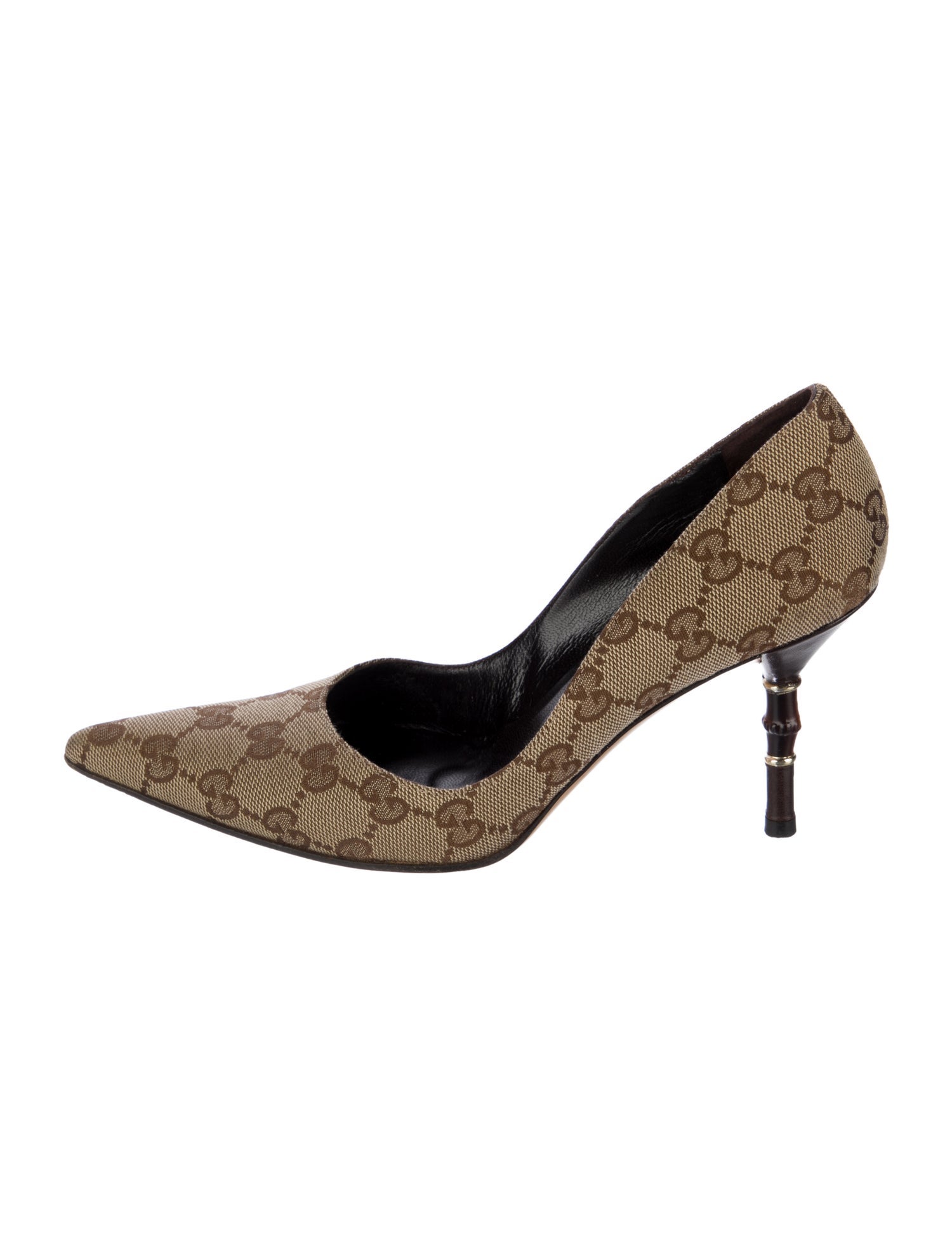 Gucci GG Canvas Canvas Pumps