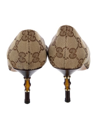 Gucci GG Canvas Canvas Pumps