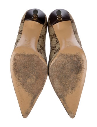 Gucci GG Canvas Canvas Pumps