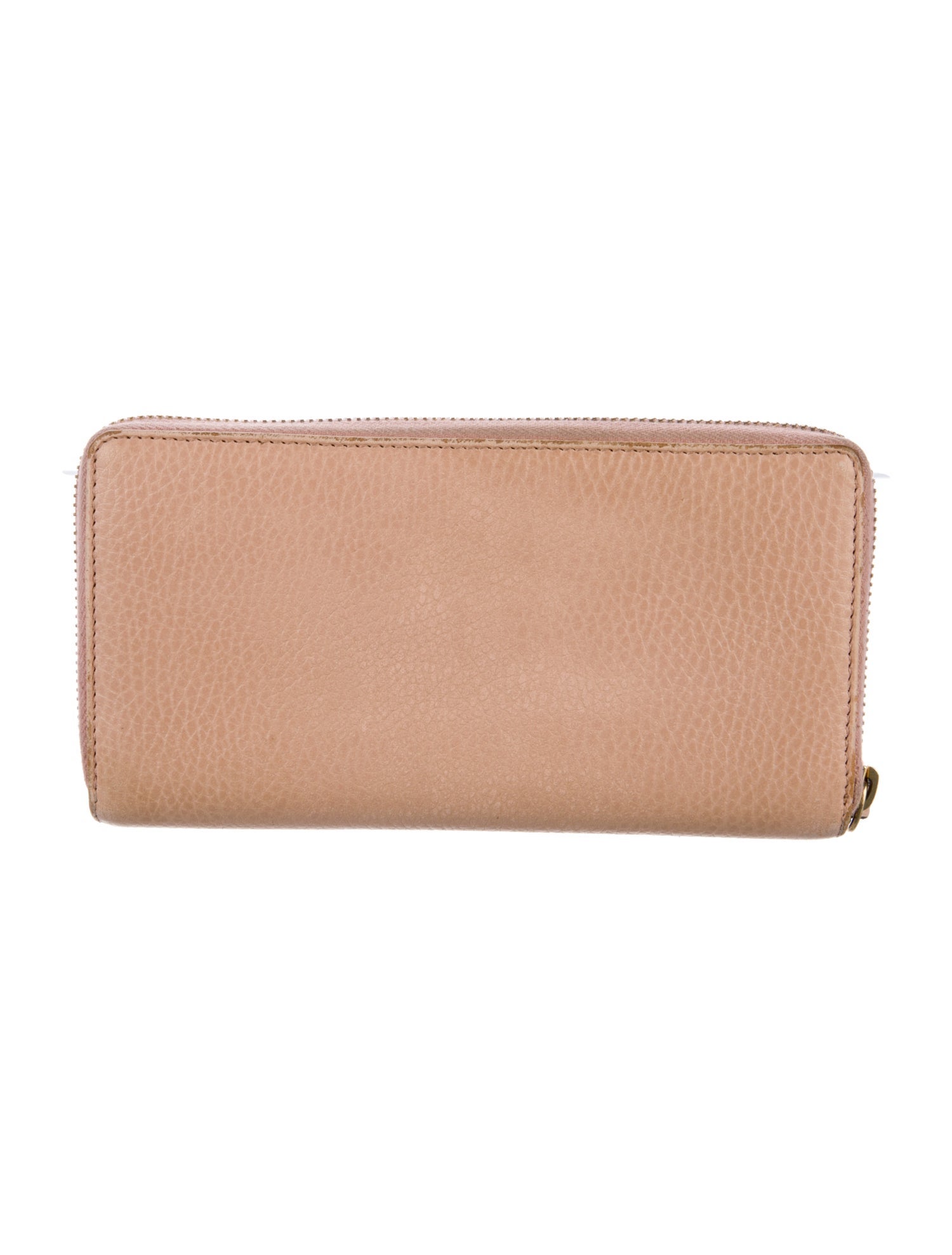 Gucci Interlocking G Logo Leather Continental Wallet