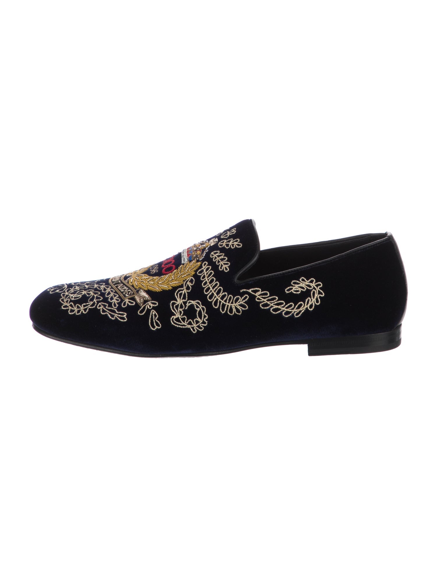 Jimmy Choo Suede Patterned Loafers