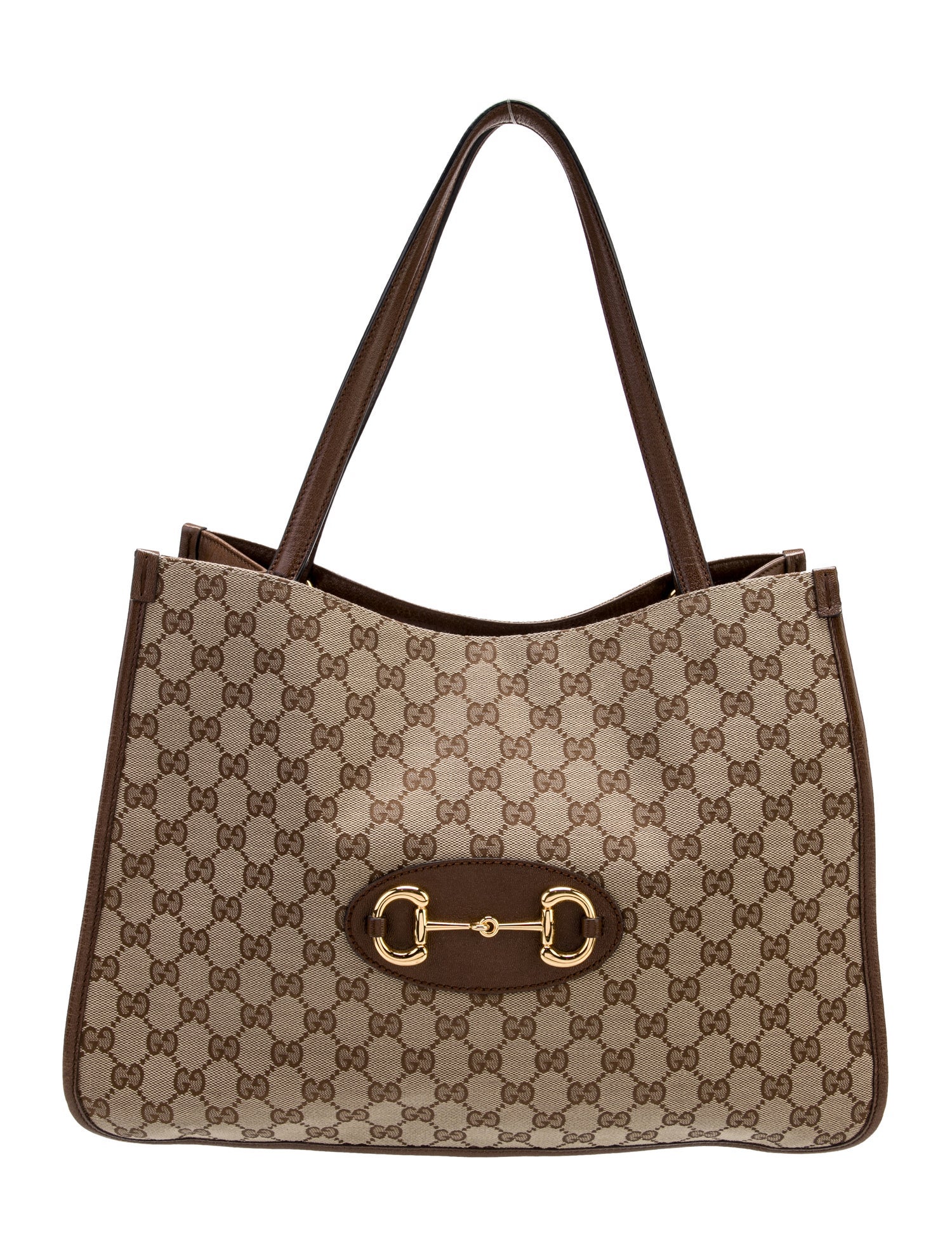 Gucci GG Canvas Horsebit 1955 Medium